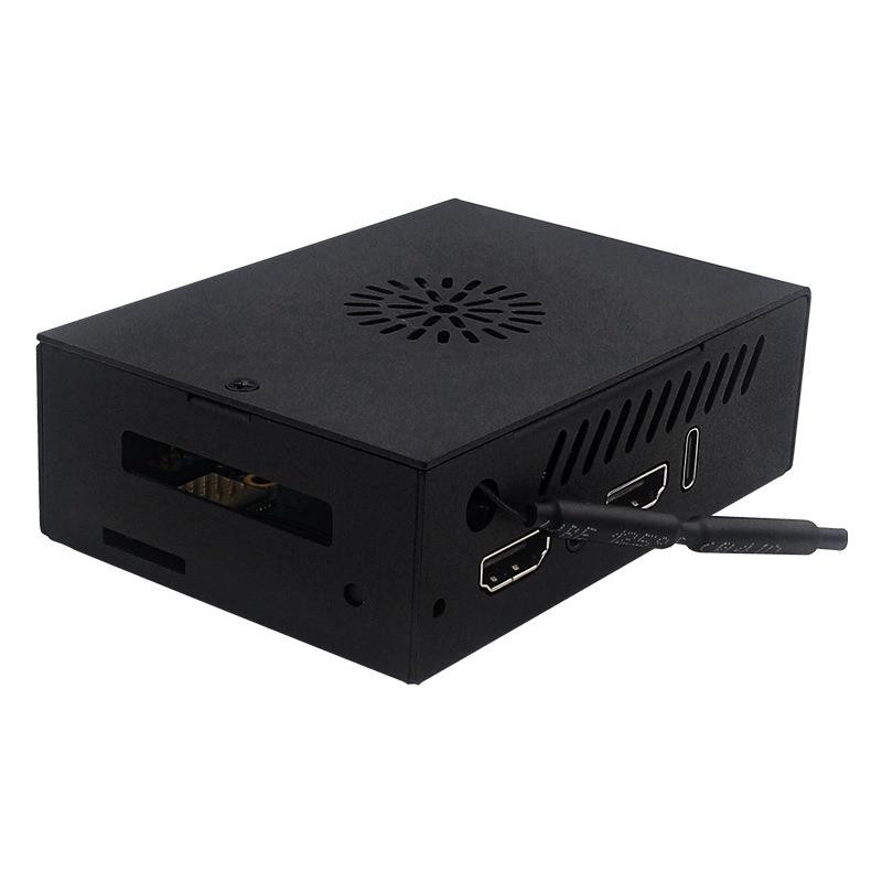 香橙派5MAX金属外壳OrangePi5MAX散热风扇外壳主板保护壳子图片