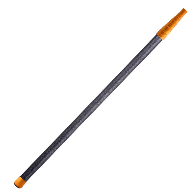 大物抄网竿5/10米吊窝球伸缩杆打松塔竿割草采摘加长超硬裸抄网杆