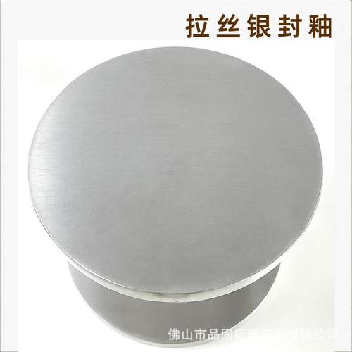 现代简约玻璃门拉手黑色圆形酒店定制logo新中式轻奢大门把拉手