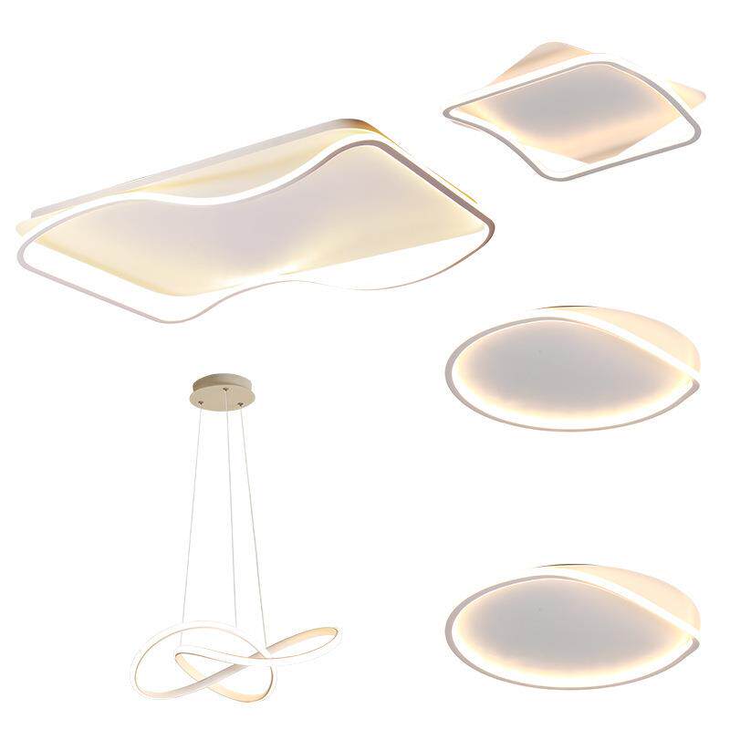 长方形led客厅灯简约现代极简全屋套餐组合北欧卧室灯餐厅主灯具