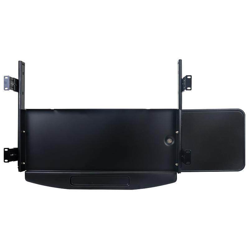 电脑桌办公桌架滑轨14寸导轨鼠标键盘托架子托盘托板打孔安装吊装,基础建材,层板拖,淘宝优惠券,粉丝福利购,淘宝优惠卷