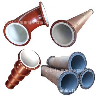 现货供应化工钢衬塑复合管道衬四氟管道铁氟龙喷涂钢衬四氟管道