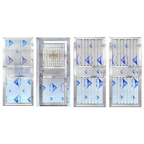 不锈钢简易门方管简易门学校宿舍铁门出租房入户门简易门送货上门