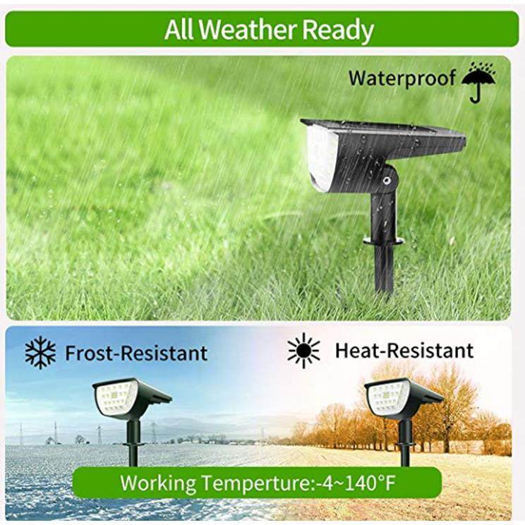 新款太阳能灯防水32LED草坪灯户外庭院景观灯壁灯人体感应LED照明