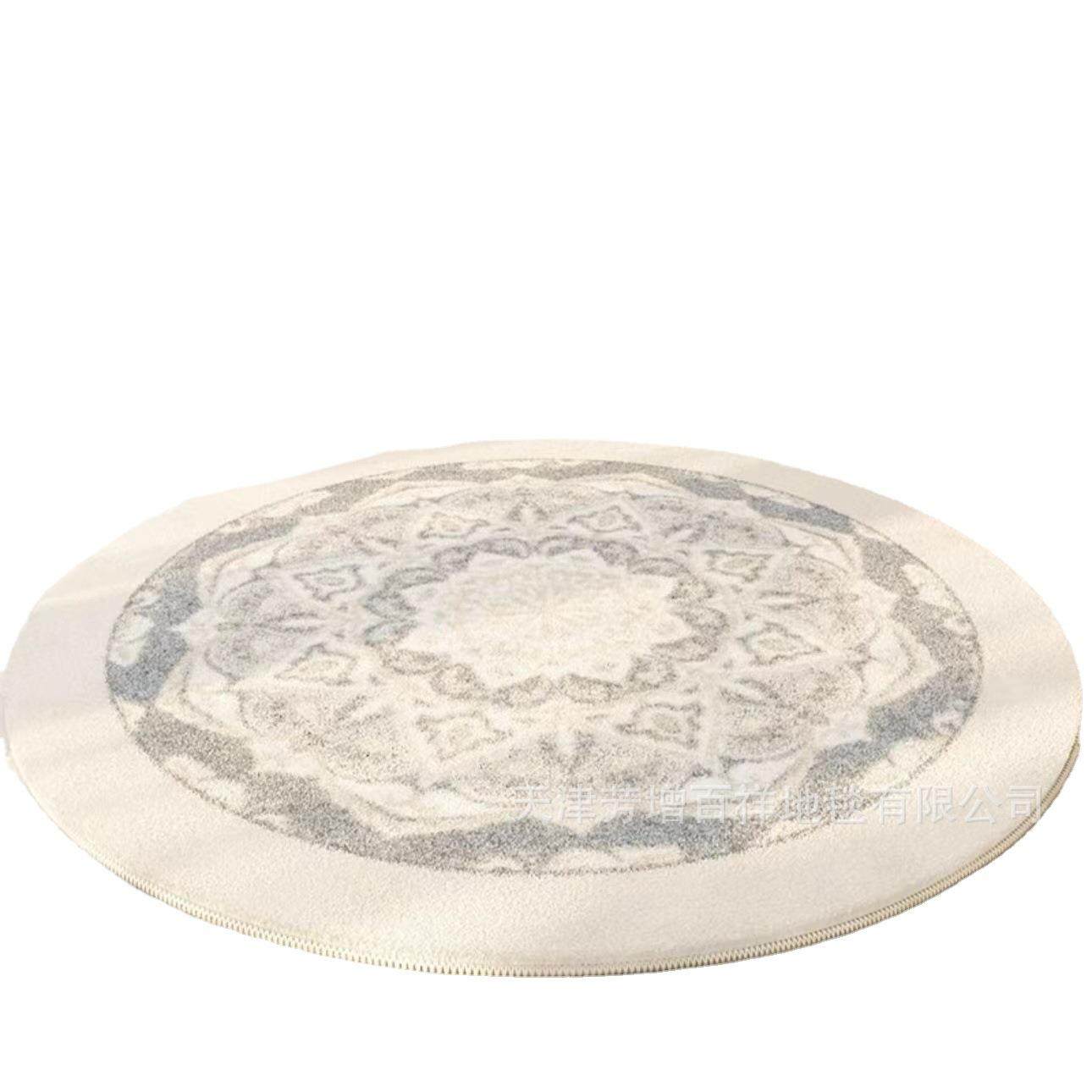 圆形地毯客厅地毯卧室加厚床边沙发茶几毯条纹脚垫飘窗家用地垫,居家布艺,地毯,淘宝优惠券,粉丝福利购,淘宝优惠卷