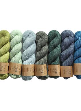 十刻Agnes旧时光厂家直销中粗美利奴柔软羊毛线手工编织材料包