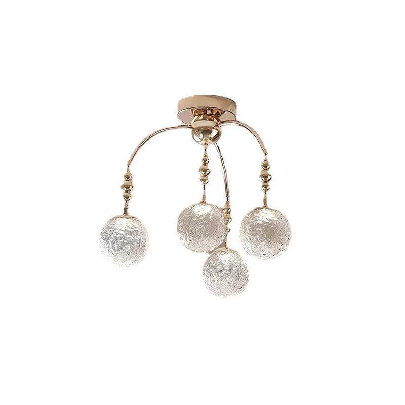 北欧简约餐厅玻璃球吊灯轻奢后现代卧室客厅服装店个性艺术吊灯