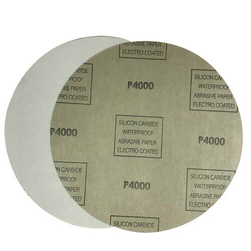 上海芸博金相砂纸带背胶自粘圆形耐水砂纸带压敏胶直径00mm