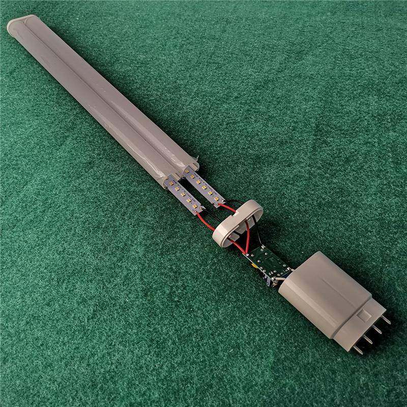 2G11灯管双管led堵头内置电源插拔管535mmPL横插灯24W高亮