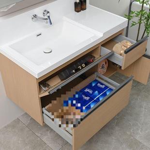 一不小心就入坑！高背盆实木浴室柜组合