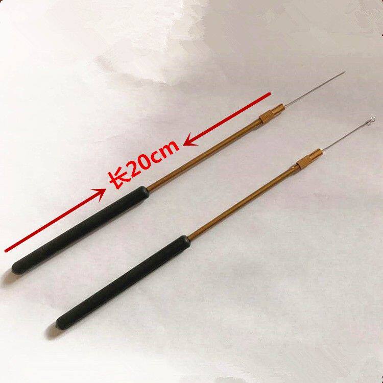 铂金丝接种针接种环0.2mm0.3mm0.5mm铂丝焰色反应电极 教学仪器