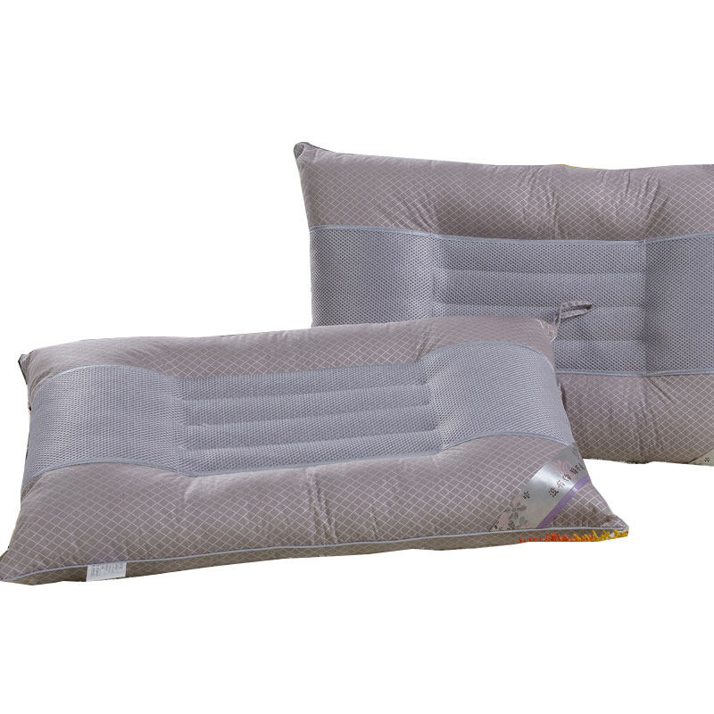 决明子理疗枕芯心单人凹形大号48*C74cm枕头一只装家用护颈椎偏硬