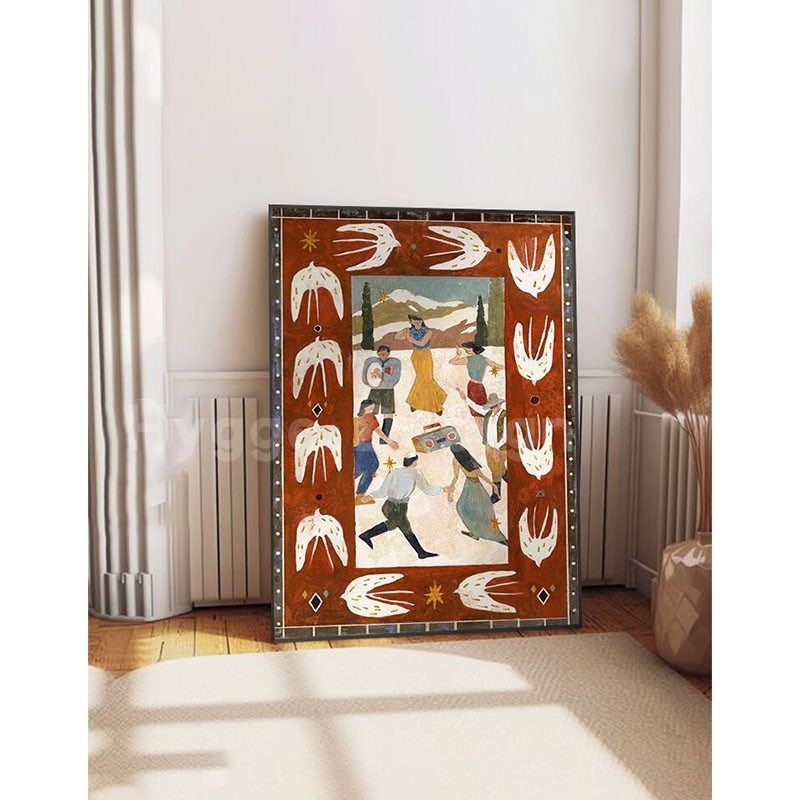 法式复古风文艺客厅装饰画中古风卧室墙画大幅高级工艺画艺术挂画,家居饰品,现代装饰画,淘宝优惠券,粉丝福利购,淘宝优惠卷