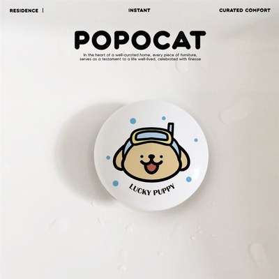 一起潜水洗手盆漏水塞卫生间陶瓷下水器弹跳芯创意按压式弹跳塞子