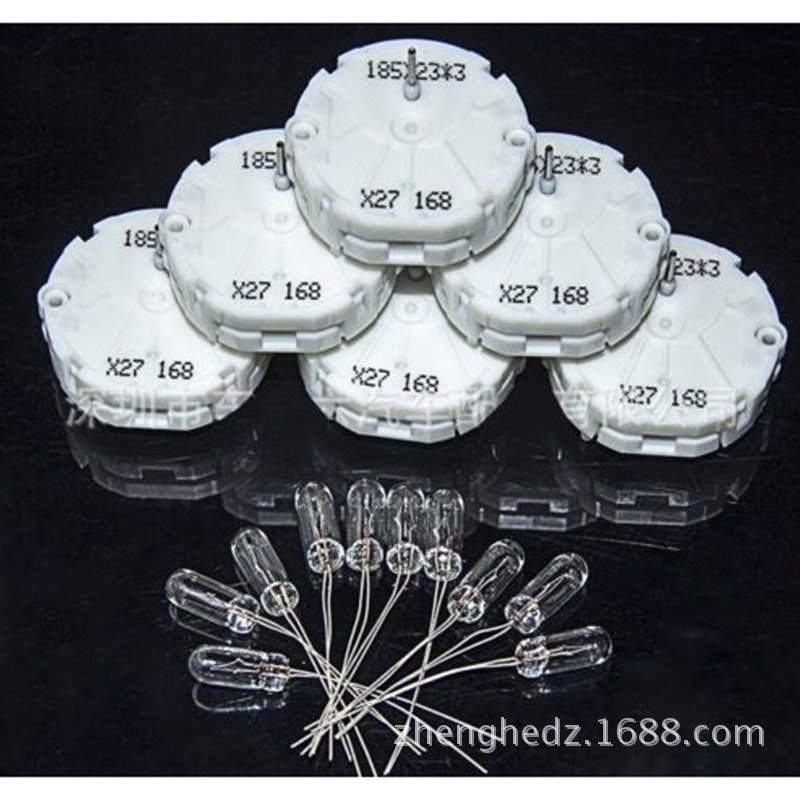 通用仪表步进电机速度表计维修工具组6pcs X27 168+10灯泡马达
