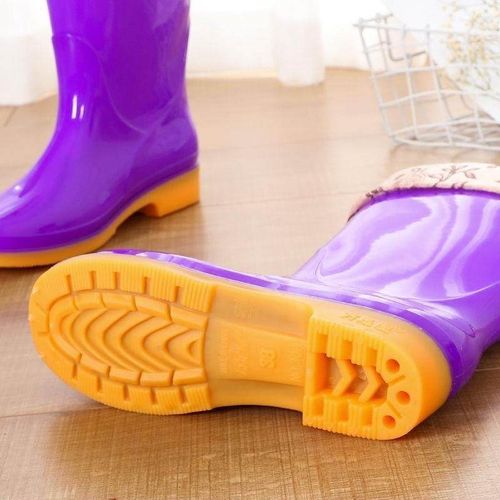 中筒大童雨鞋学生防滑耐磨雨靴内胆可拆卸四季通用水靴防水防沙