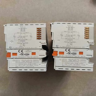 现货40个 功能完好 拆机倍福EL3062成色漂亮 标 议价