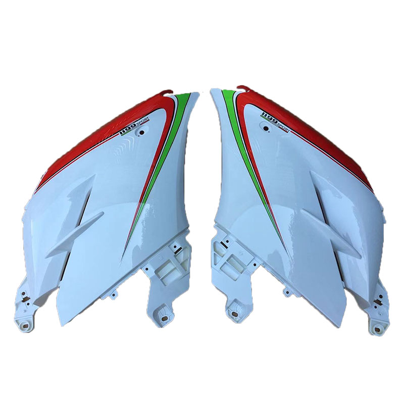 蛟龙400摩托车外壳全套面板后视镜前围 J大灯油箱大板导流罩塑料