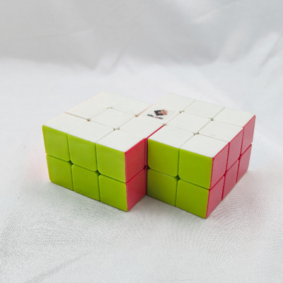 梯色233二连体魔方彩色高难度异