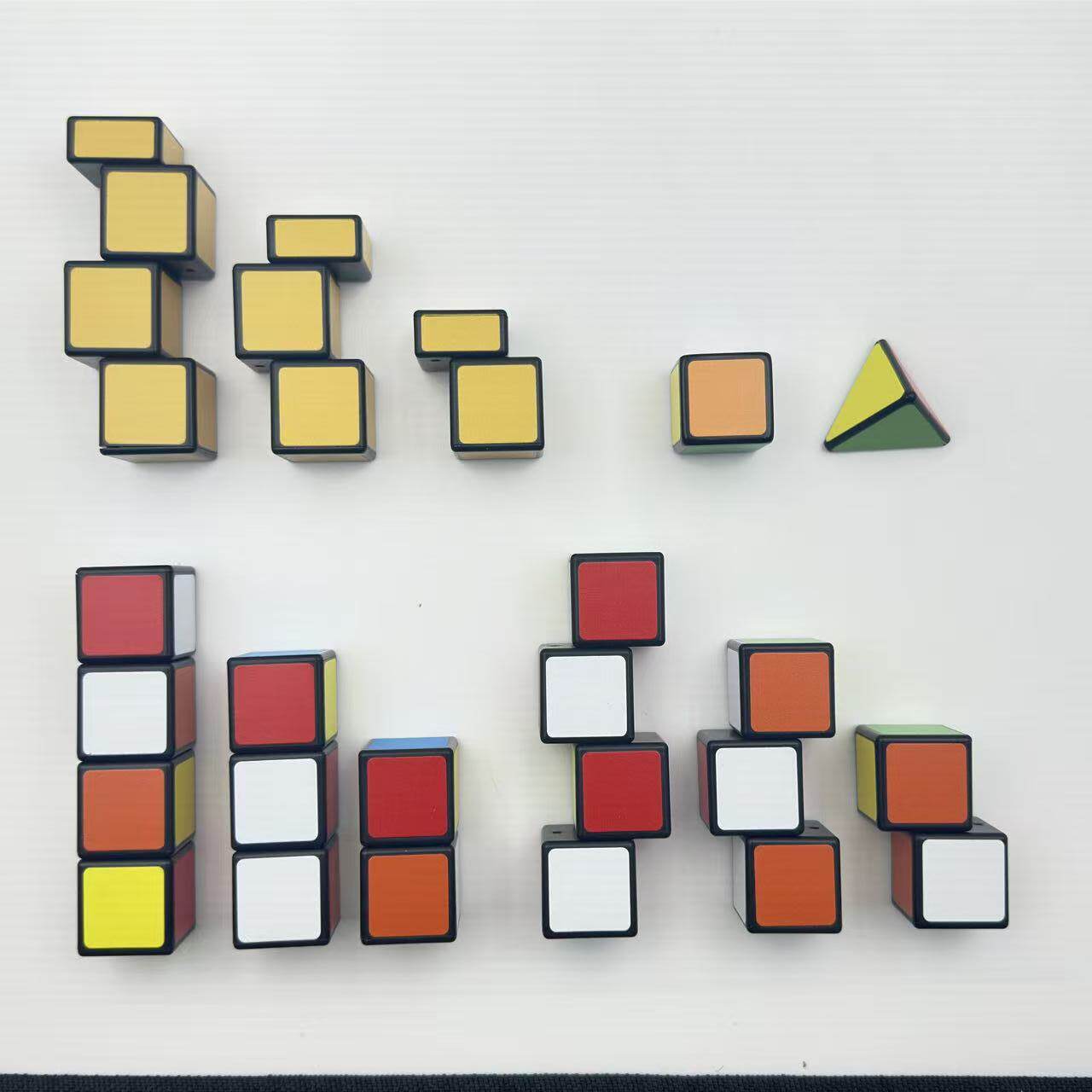 X-cube 一阶魔方1阶金字塔111Cube 益智玩具