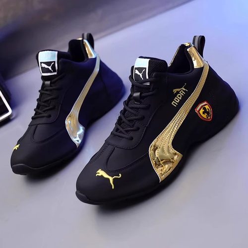 48码男鞋冬季特大码男士运动鞋47加胖脚宽肥46潮牌赛车休闲老爹鞋