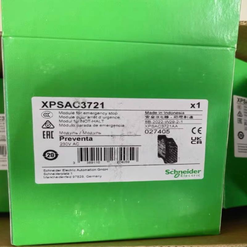 安全继电器xpsac3721+XPS-AC3721全新议价