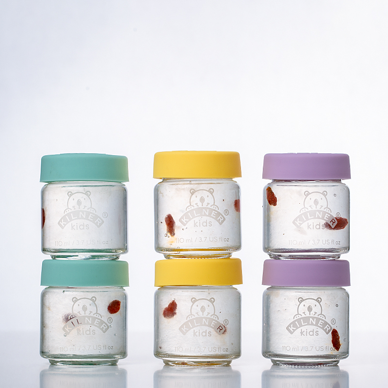 英国KILNER铅小玻璃瓶家用炖蒸煮燕窝分装瓶迷你酸奶辅食密封罐