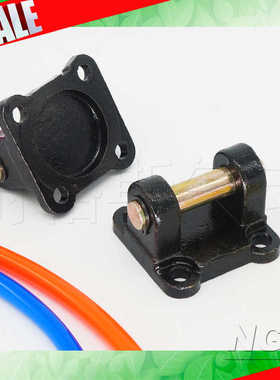 DNC/SAI/SI/SE/ISO6431气缸CB双耳环座32/40/50/63单耳CA尾座CR