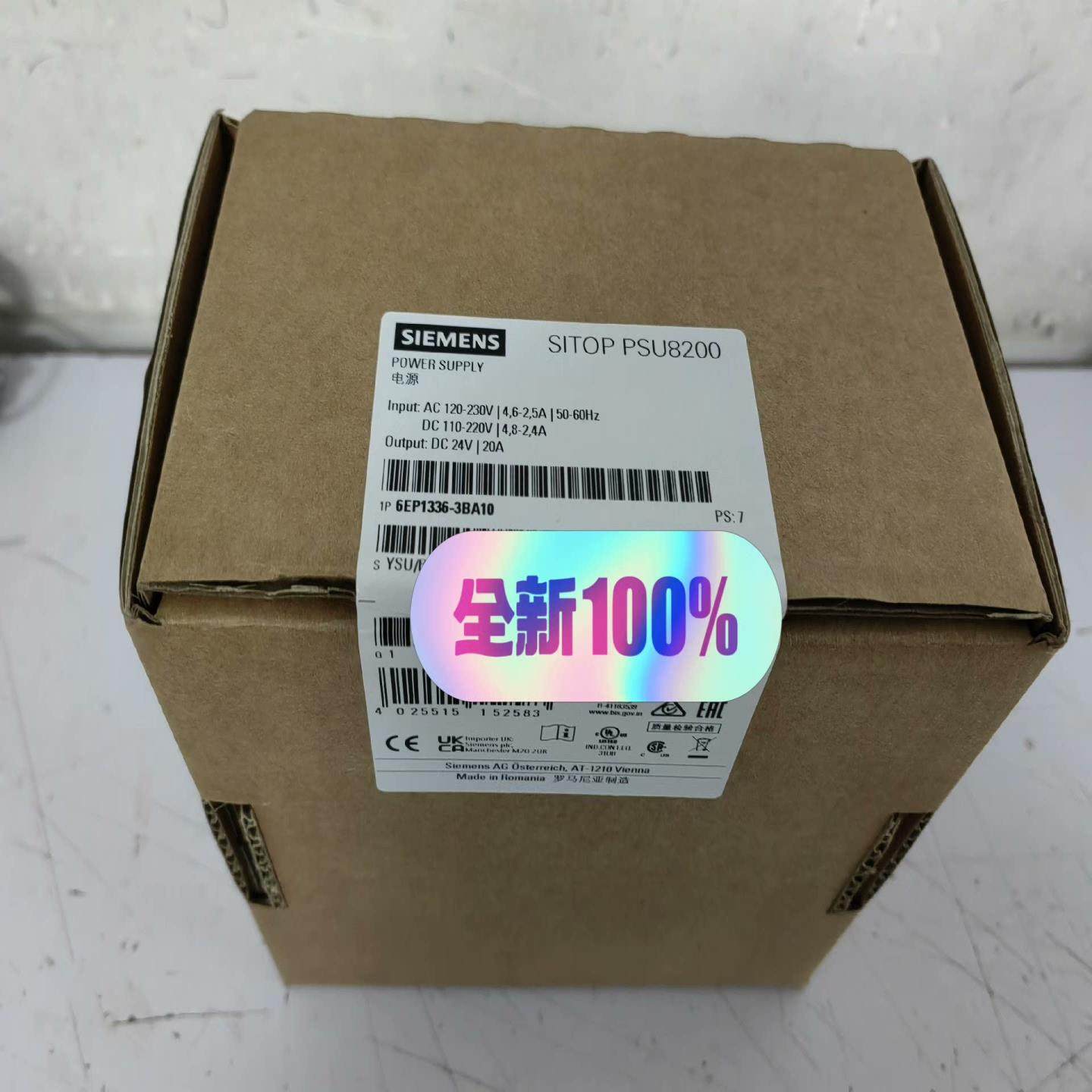 【顺庆】西门子SITOP电源模块6EP1336-3BA10 未开封原【议价】