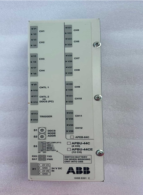ABB光纤控制器APBU-44C成色如图99新，功能。有（憨憨电子）