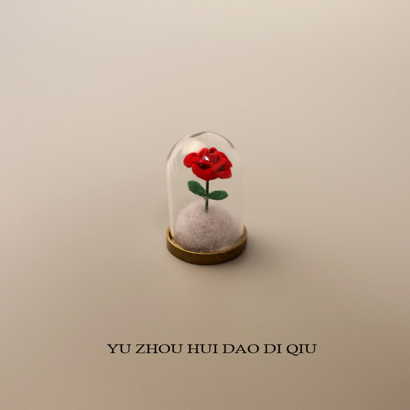 无聊了送一朵玫瑰花给ta!摆件 礼物 生日情侣
