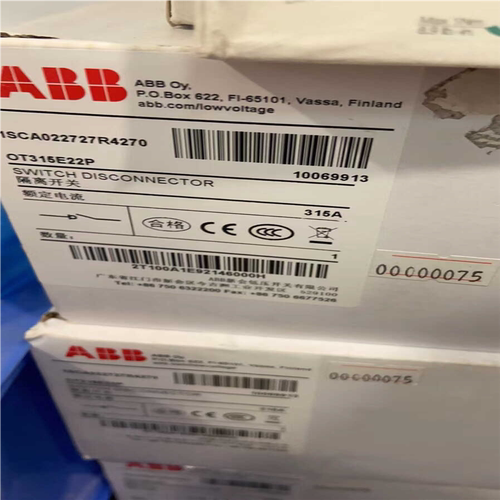ABB变频器隔离开关OT315E22P议价