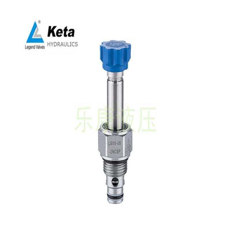 LSV6-08-2NCSP-M二位二通双向止回型螺纹插装电磁换向阀