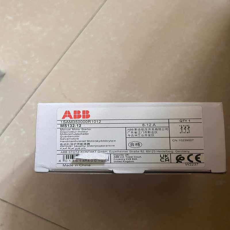ABB电动机保护用断路器MS132-12，8.0A-12A，~议价