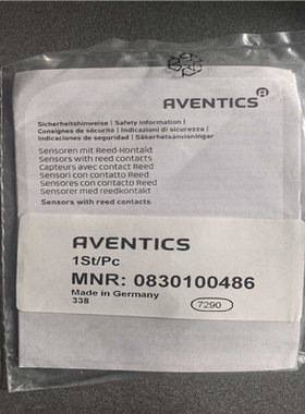 【顺庆】Aventics安沃驰磁性开关0830100486，全新原装【议价】