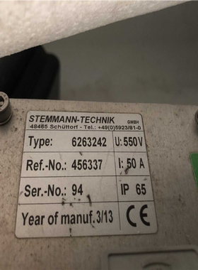 议~STEMMANN-TECHNK 斯特曼滑环 6263242