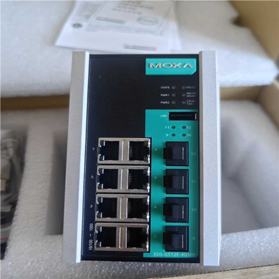 MOXA EDS-G512E-4GSFP-T 千兆交换机 现~议价