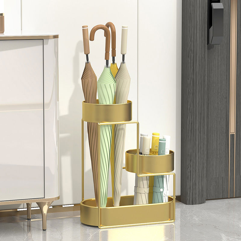 雨伞收纳架家用雨伞桶门口雨伞沥水放置架雨伞置物架用挂伞架子