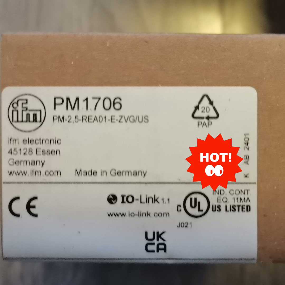 德国IFM/易福门压力传感器PM1706全新原装现货议价