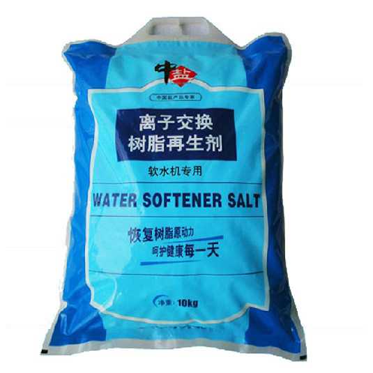 中盐软水机专用盐软水机专用盐中盐树脂再生剂10KG大颗粒清洁功能