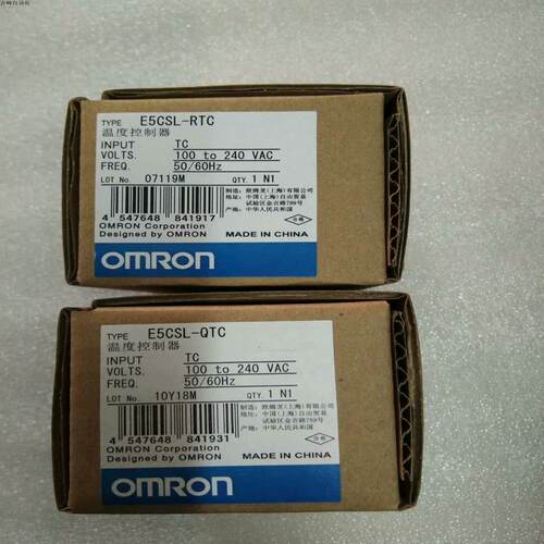 议~Omron欧姆龙 温控器 E5CSL-RTC  QTC R
