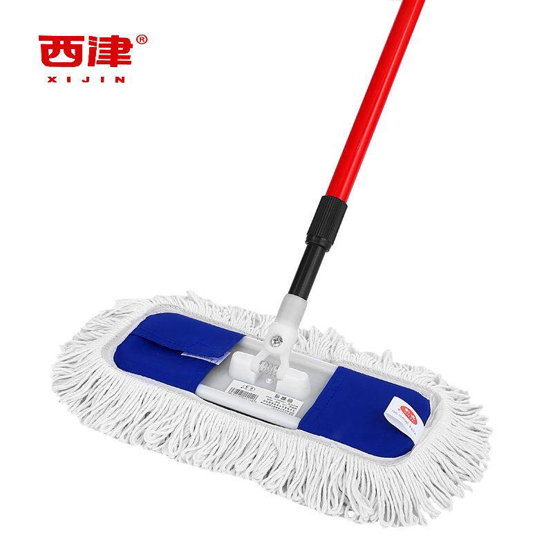 西津特价棉线平板拖把 实木地板旋转拖把尘推家用地拖拖把