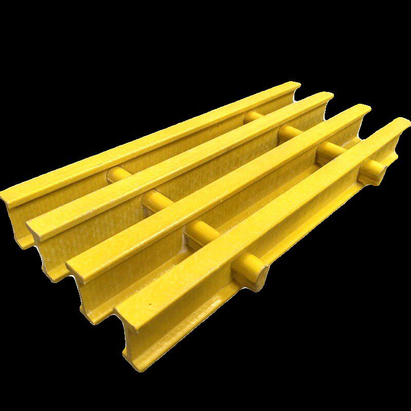 玻璃钢拉挤格栅型材电厂冷却塔填料托架工字型支撑托架凉水塔网架