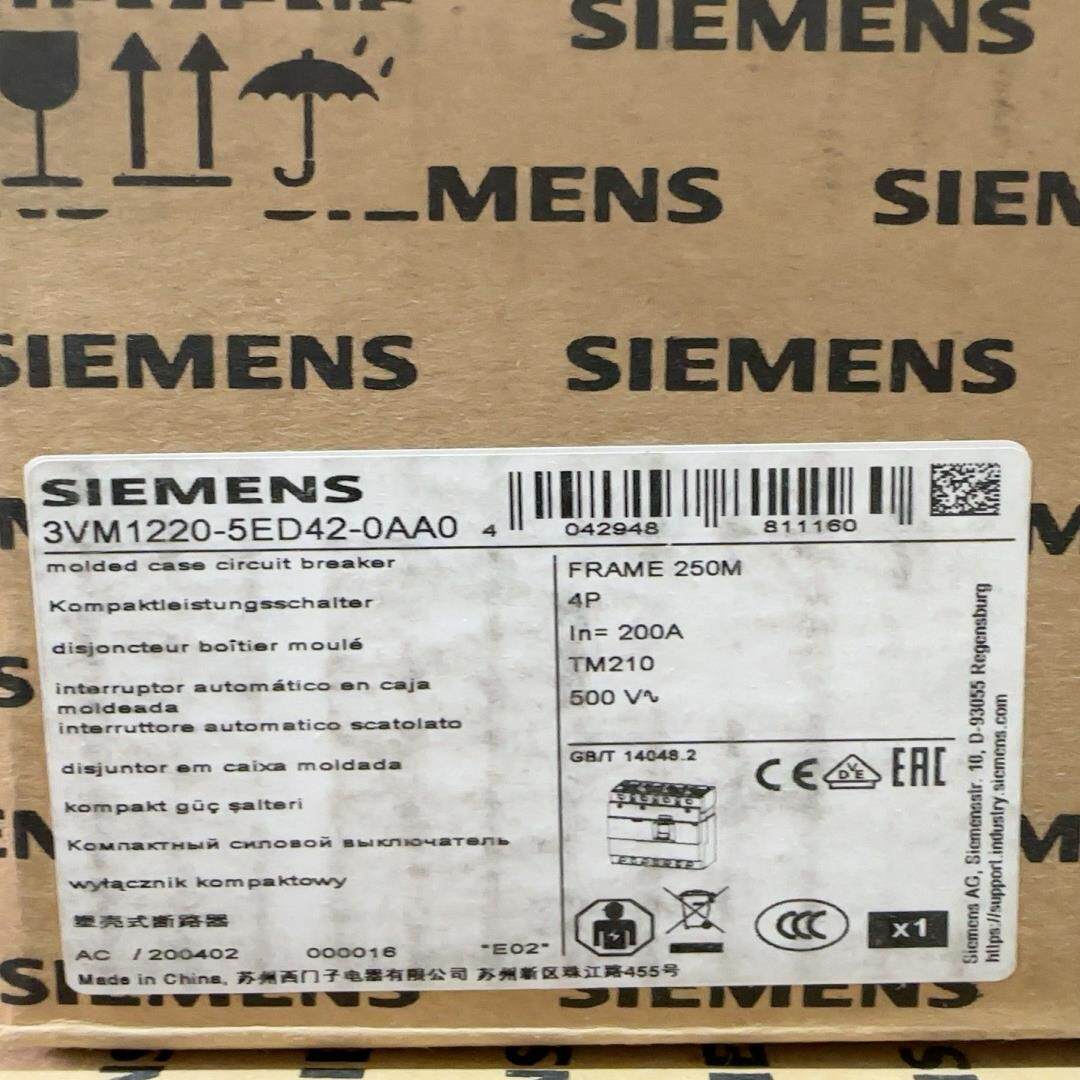 (议价)塑壳断路器 3VM1220-5ED42-0AA0  全