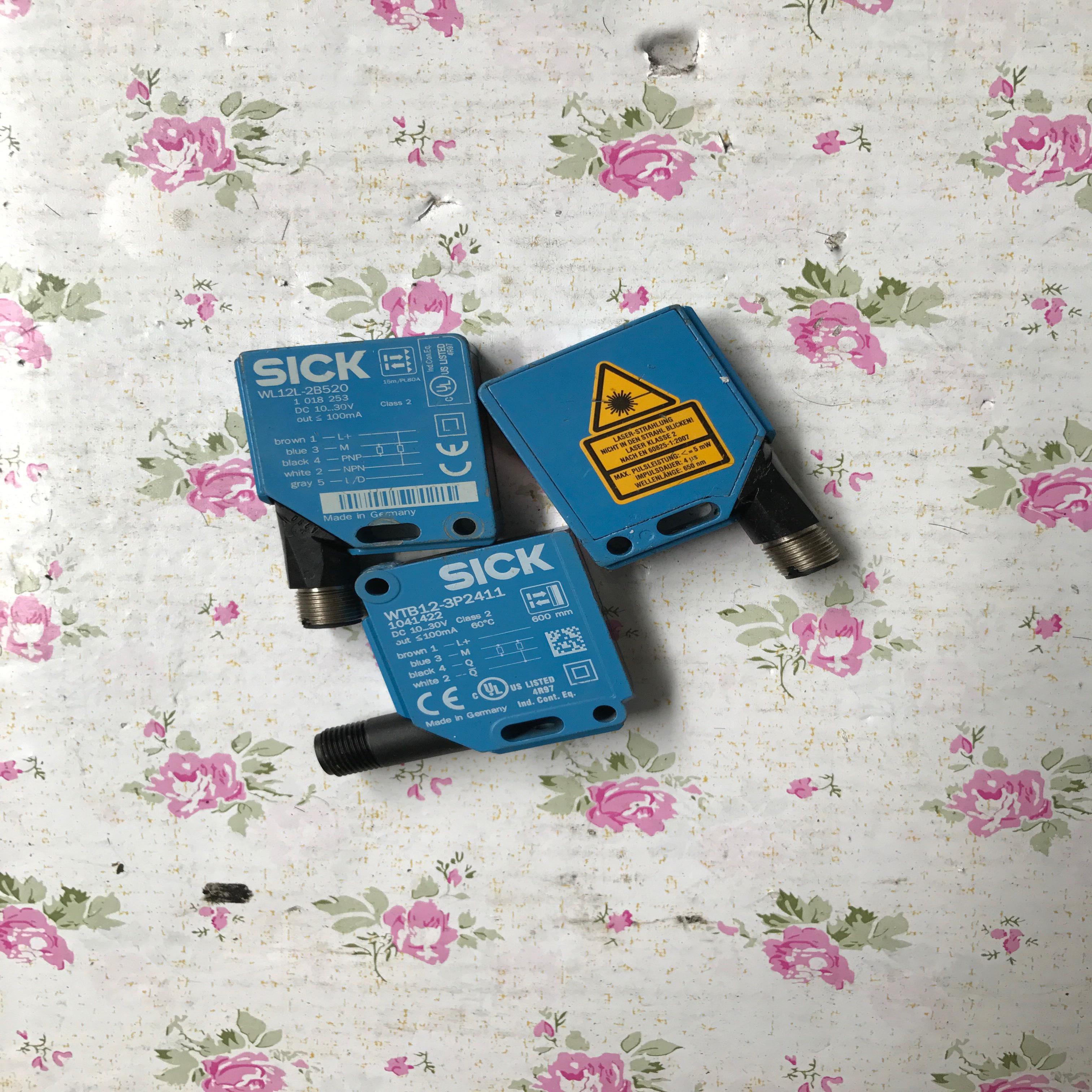 WL12L-2B520原装SICK西克激光镜反射光电开关实物图拍摄