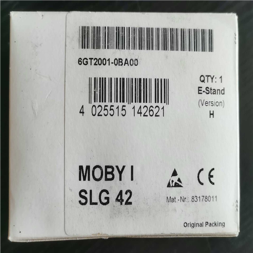 议~6GT2001-0BA00 西门子备件MOBY_I写/读装置