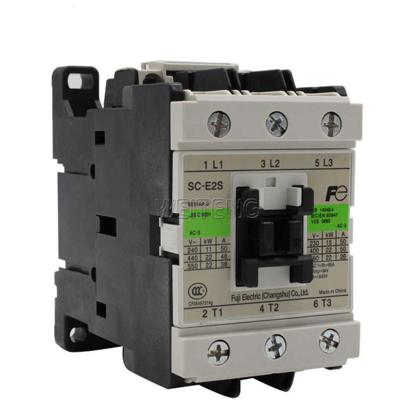 9年老店 常熟富士 SC-E2S E2SP 低压接触器22KW SE51AA-C常开直流
