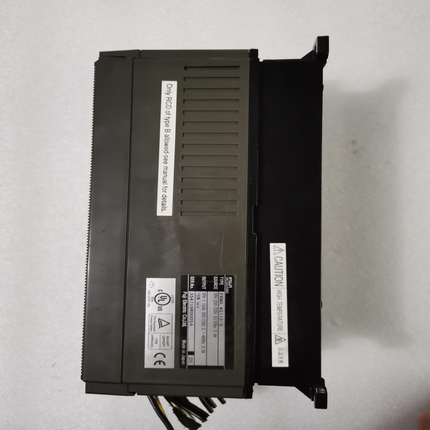 富士变频器FRON0.4G11S-2 拆机现货，功能完好，成~议价