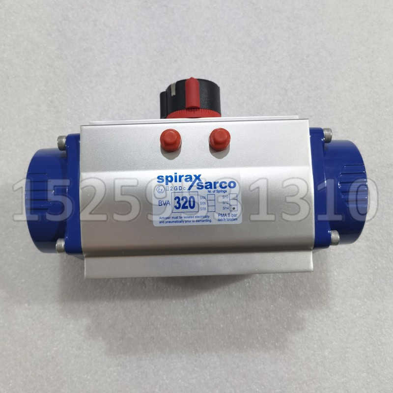 拍前咨询原装斯派莎克气动旋转型球阀执行器BVA320S/14单作用弹簧