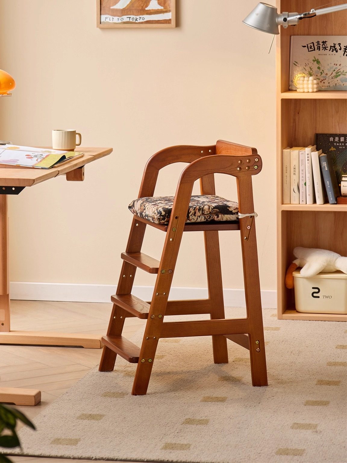 白蜡木高端儿童餐椅实木家用宝宝吃饭椅子加宽高脚凳可升降成长椅,住宅家具,儿童餐椅/成长椅,淘宝优惠券,粉丝福利购,淘宝优惠卷